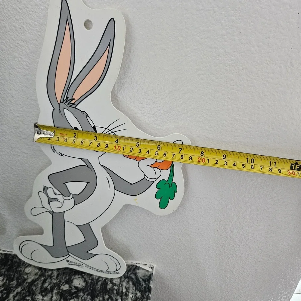 Vintage‎ 1996 Wincraft Looney Tunes Warner Bros Bugs Bunny vinyl wall decal